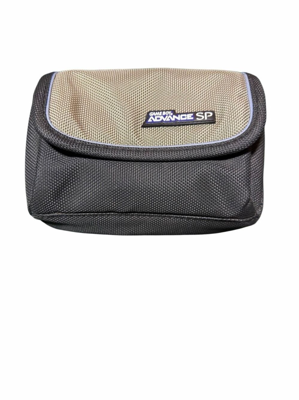 Nintendo GameBoy Advance SP Carrying Case Holder Gray/Black Travel Bag